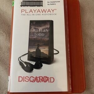 Playaway Audiobook Audiobook Ex Library Charles Todd The Cliffs Edge